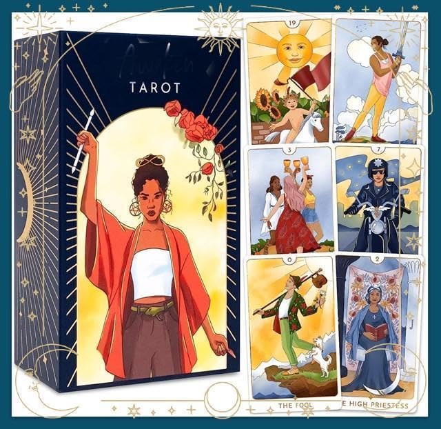 【正規品タロットカード】現代風アレンジで多様性を表すアートワークのモダンデッキ 正規品タロットカード】現代風アレンジで多様性を表すアートワークの